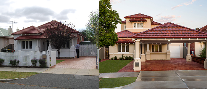 Second Storey Addition Before and After