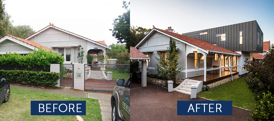 second storey additions cottesloe project