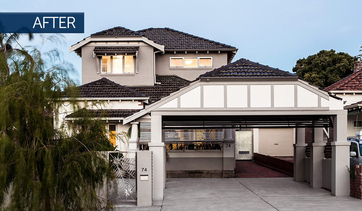 mount hawthorn modular second storey addition