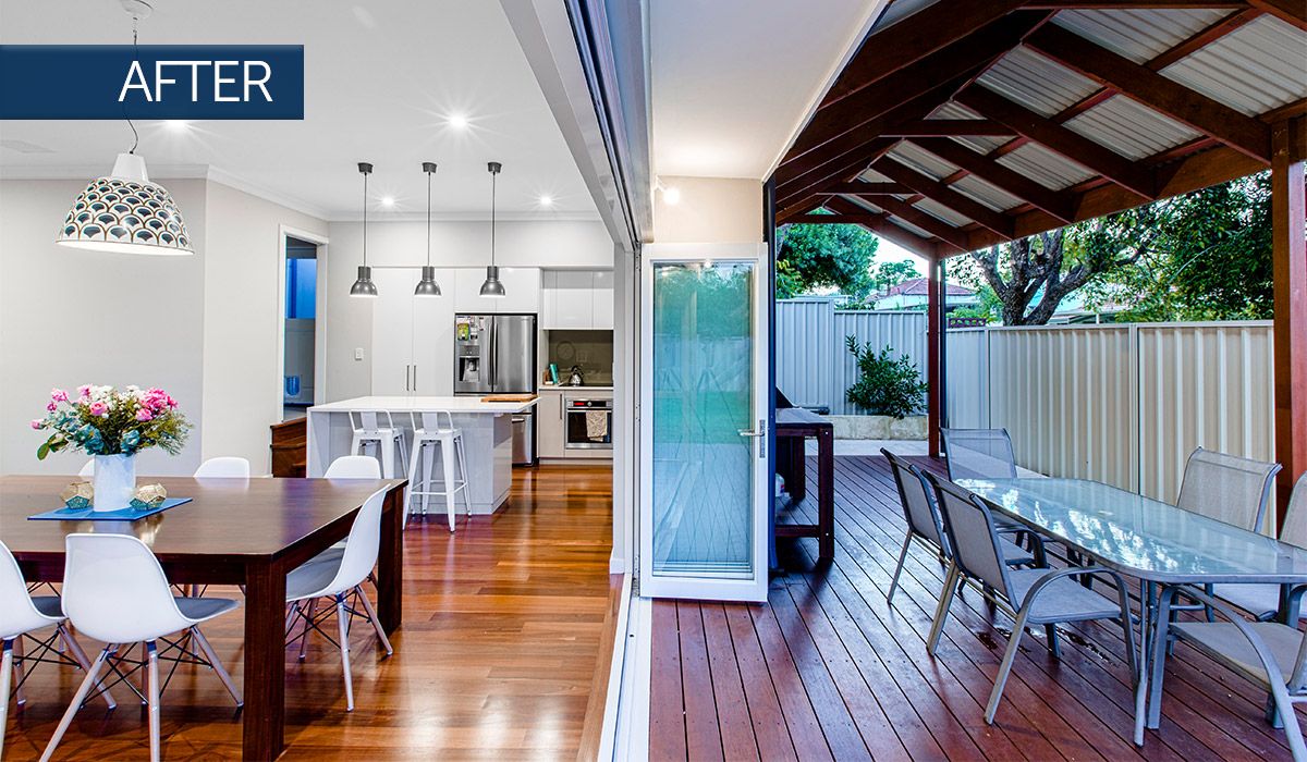 bayswater home renovation outdoor after