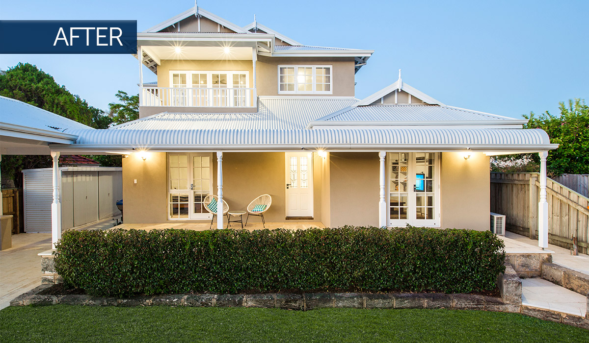 bicton second storey addition after