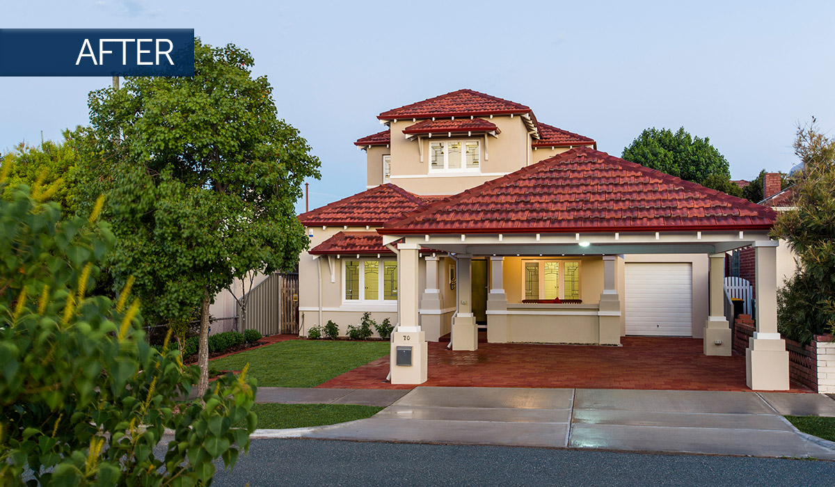 mt hawthorn modular second storey addition after