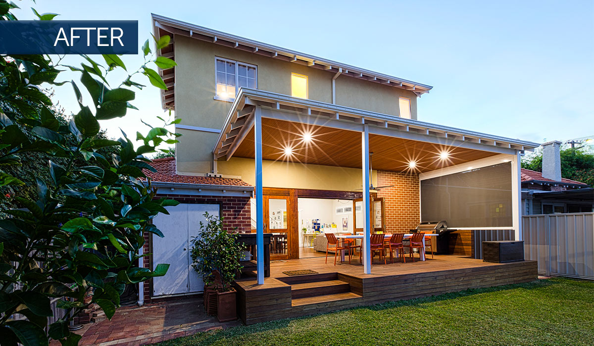 nedlands modular addition and home renovation after