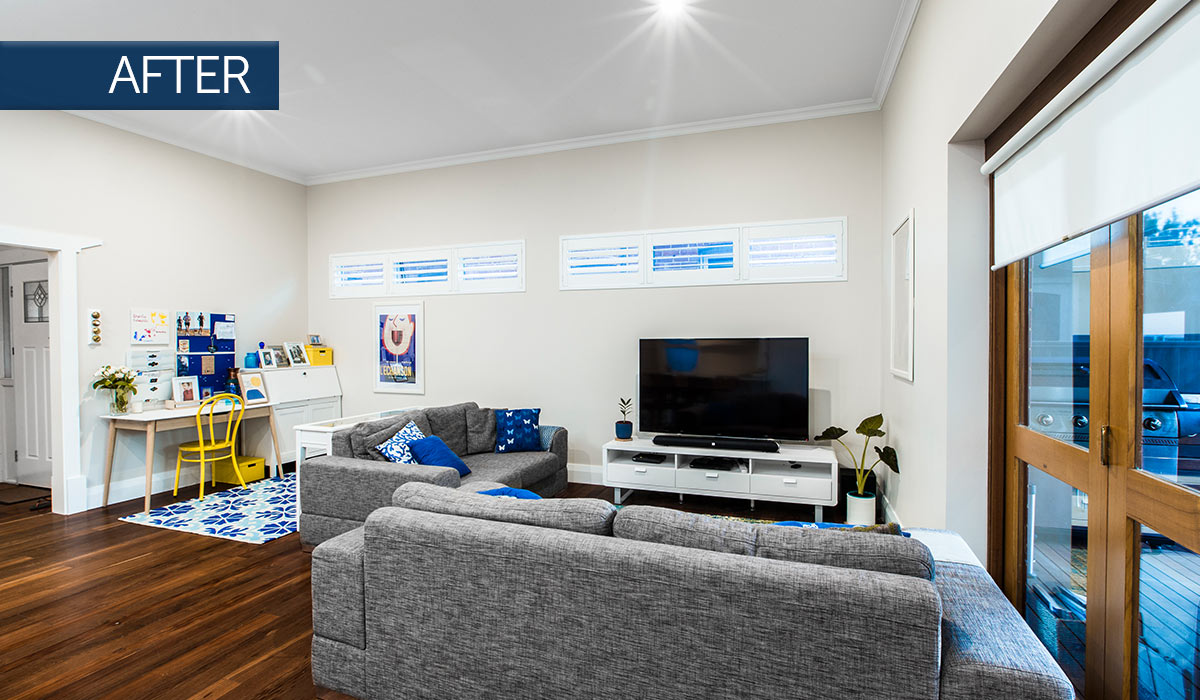 nedlands home renovation living after