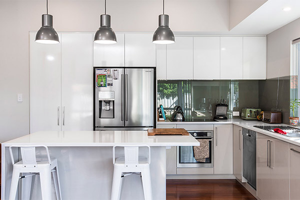 kitchen renovation creating more bench space