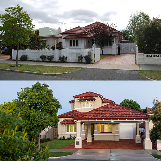 One of Nexus' second storey additions in perth